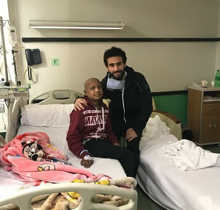 باسم مرسى يزور مرضى السرطان باسم مرسى يزور مرضى السرطان