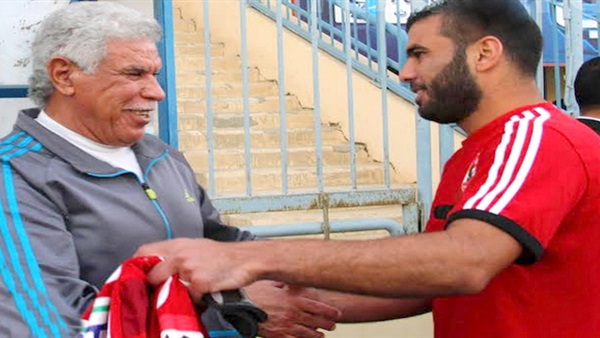 عماد متعب وحسن شحاتة عماد متعب وحسن شحاتة