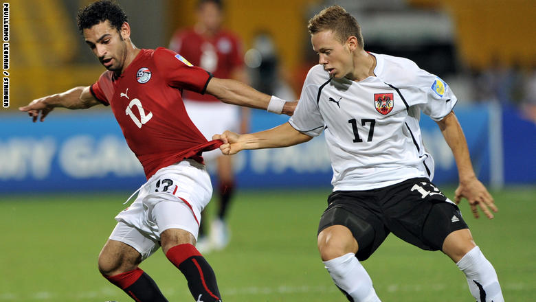 محمد صلاح عام 2011 في مباراة مصر والنمسا بكأس العالم للشباب محمد صلاح عام 2011 في مباراة مصر والنمسا بكأس العالم للشباب
