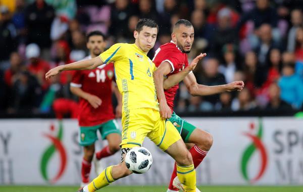 مباراة المغرب وأوكرانيا