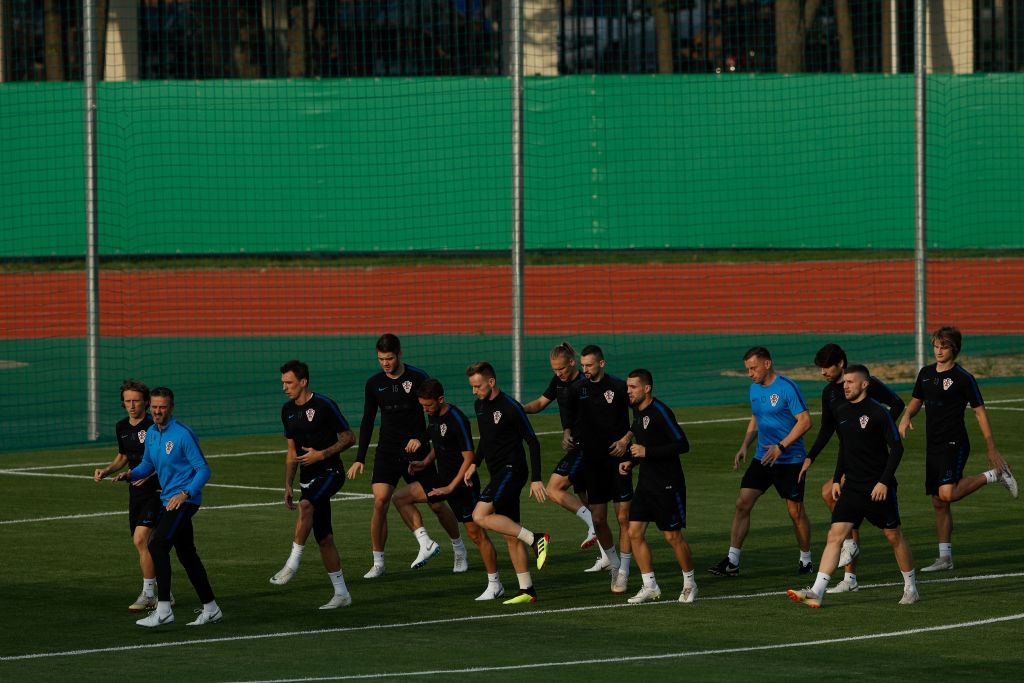 مران المنتخب الكرواتى مران المنتخب الكرواتى