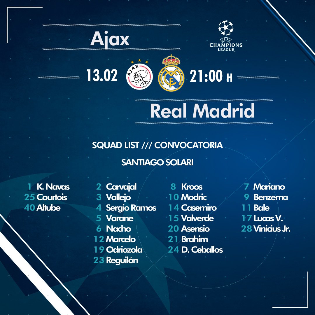قائمة ريال مدريد قائمة ريال مدريد