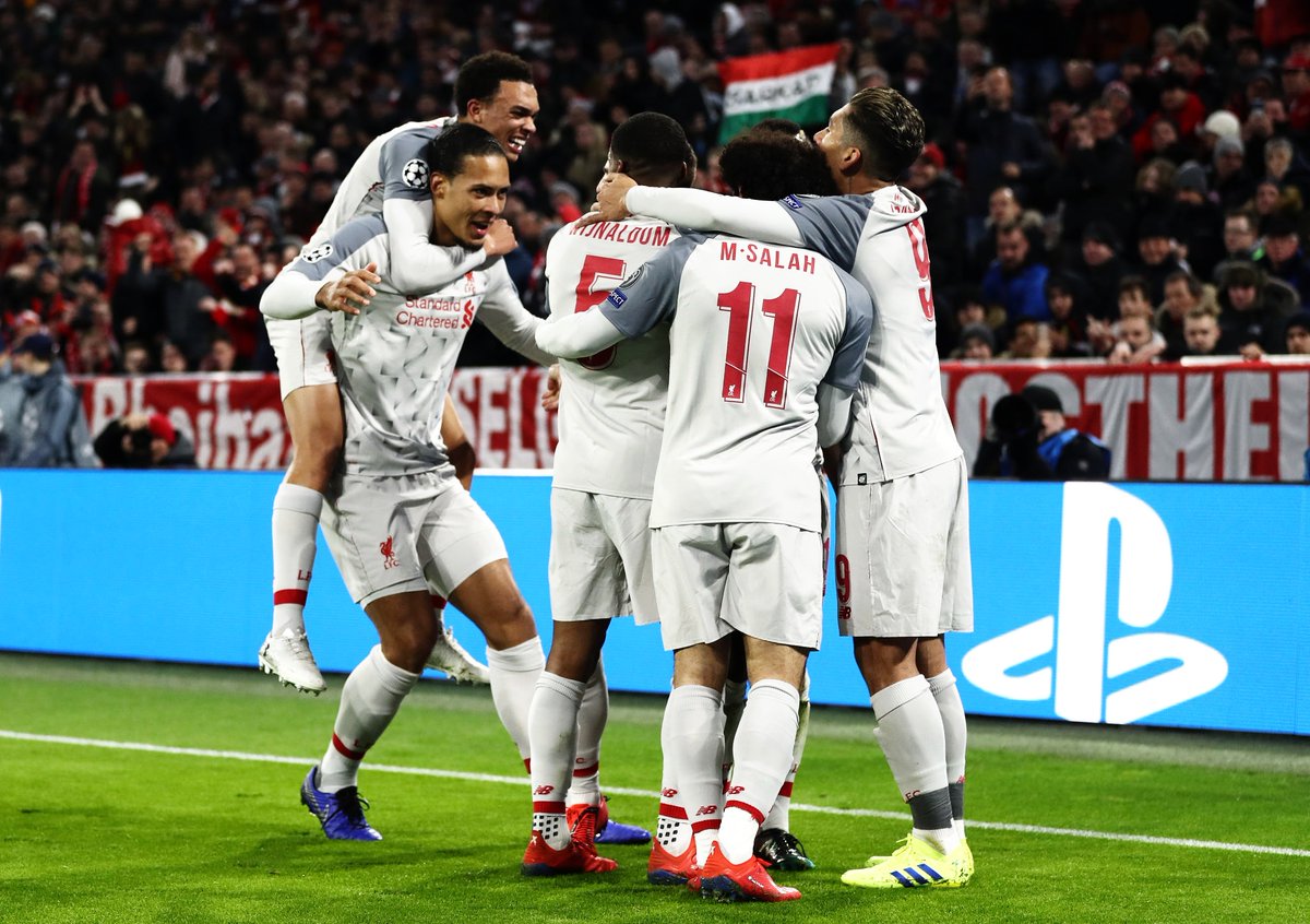 فرحة ليفربول بالهدف فرحة ليفربول بالهدف