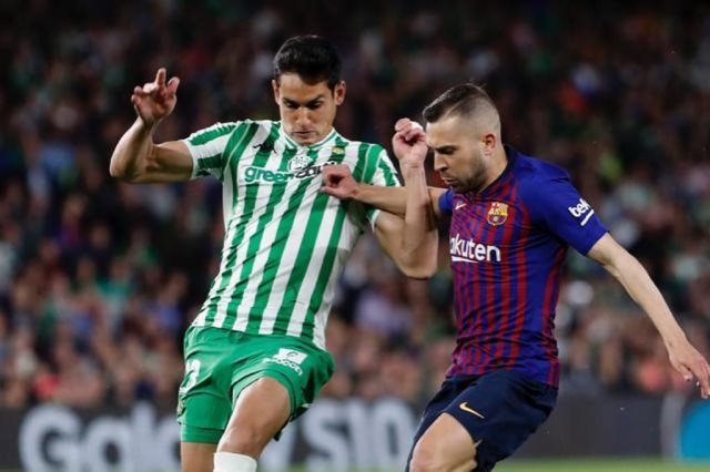 برشلونة وبيتيس برشلونة وبيتيس