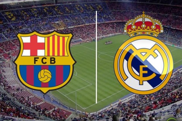برشلونة وريال مدريد برشلونة وريال مدريد
