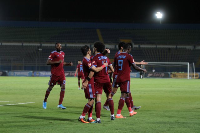 كواليس الشوط الأول من مباراة بيراميدز ضد اسوان في الدوري المصري 