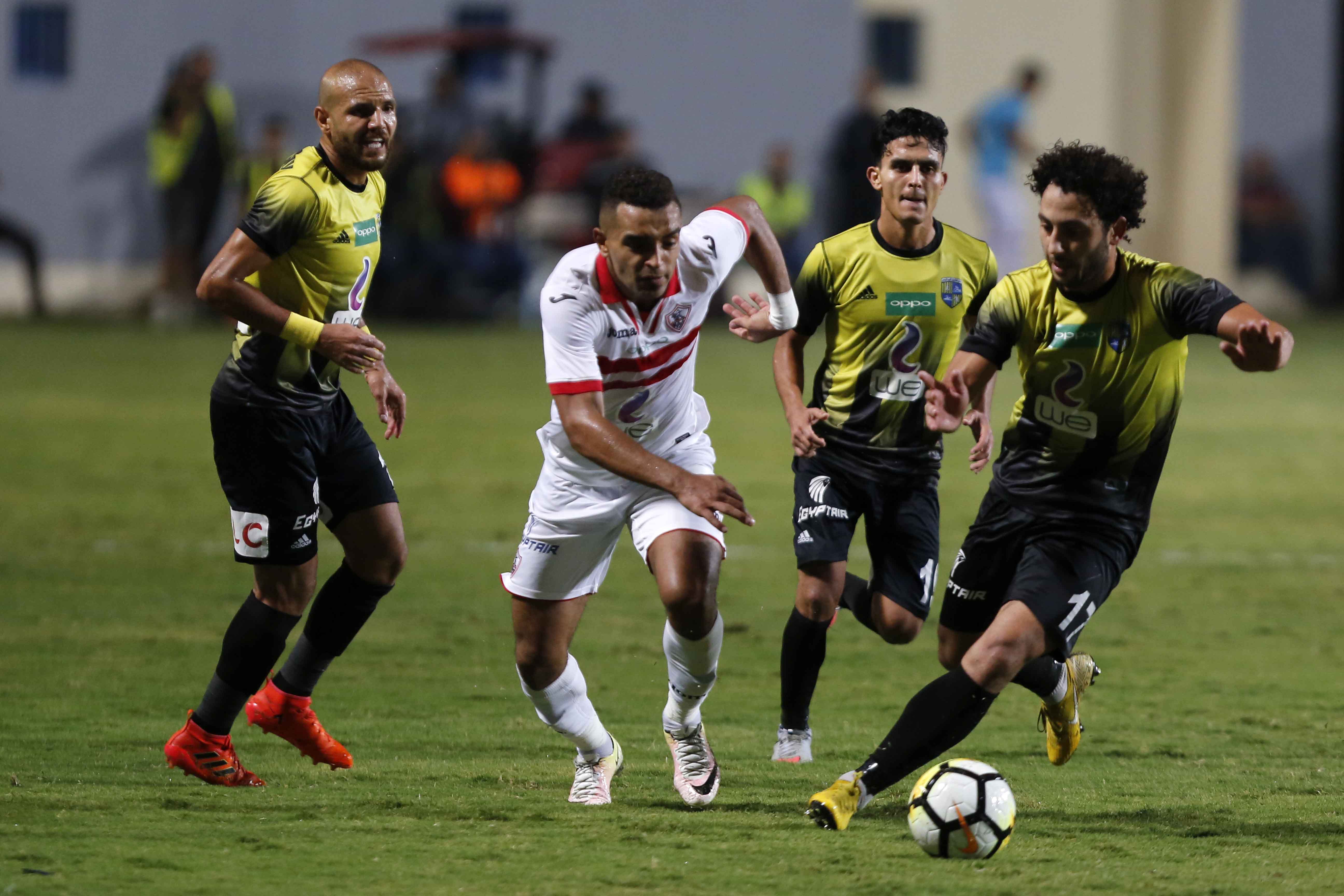 مشاهد من مباراة الزمالك و المقاولون العرب - سوبر كورة