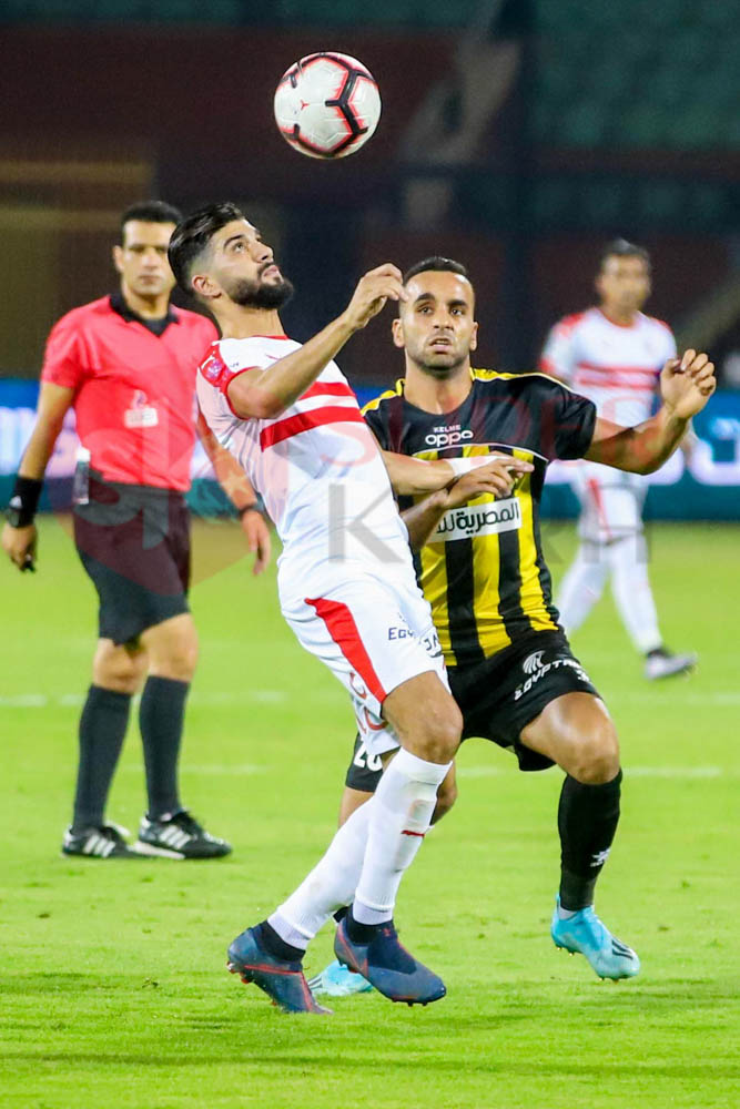 فرجانى ساسى الظالم والمظلوم فى مباراة الزمالك والمقاولون ...