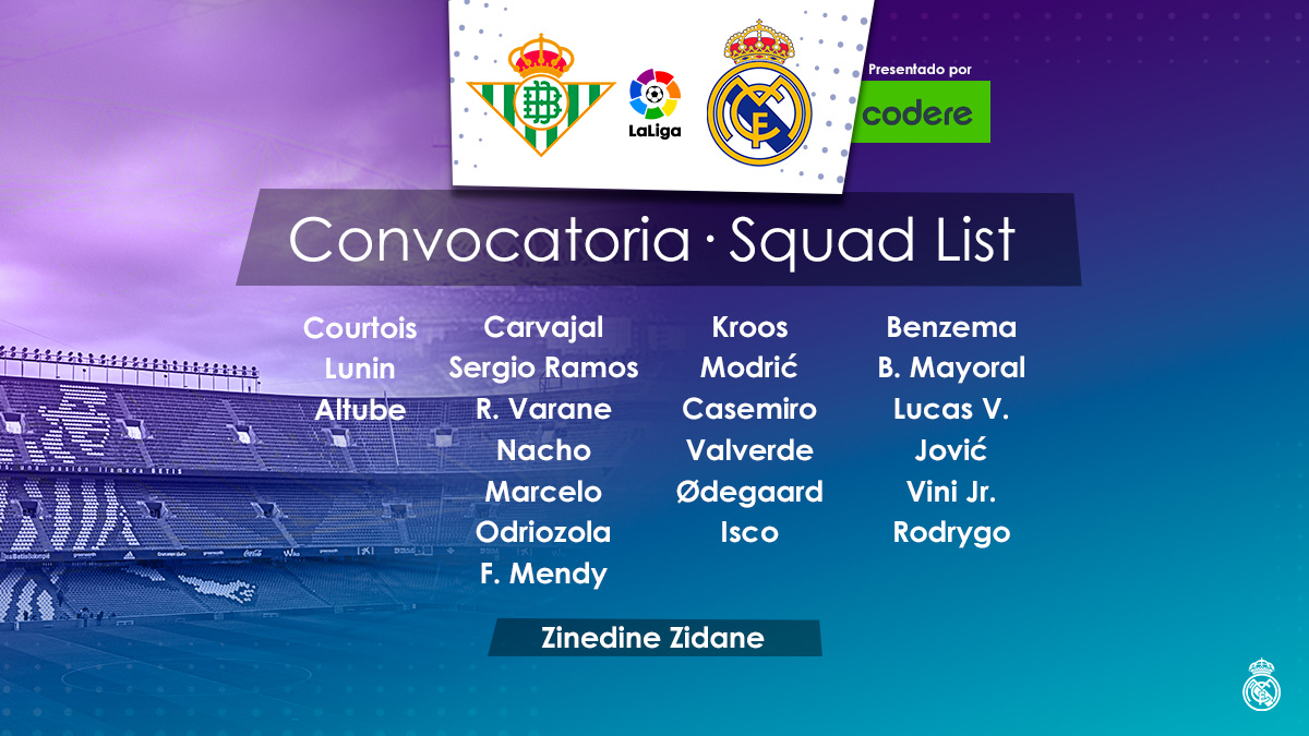 قائمة ريال مدريد