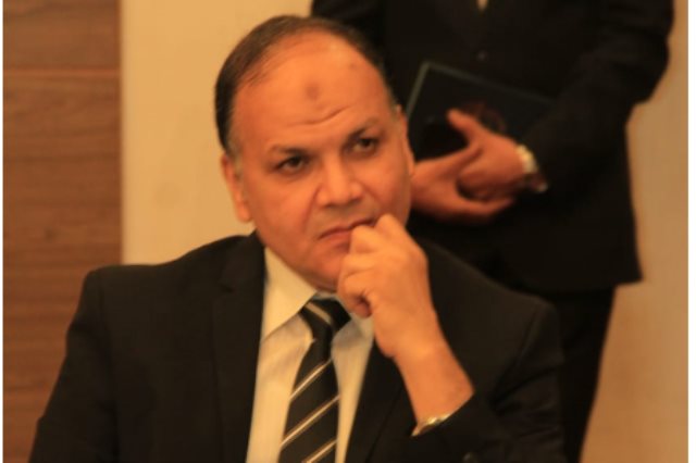 عادل عقل عضو مجلس ادارة منطقة الجيزة لكرة القدم 