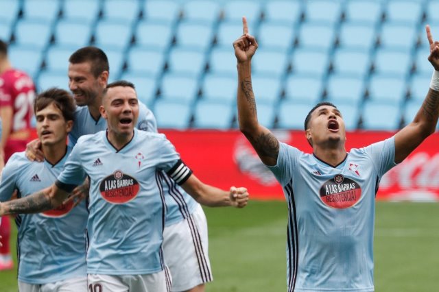 Argentine Eduardo Codette leads his first training session as coach of Celta Vigo