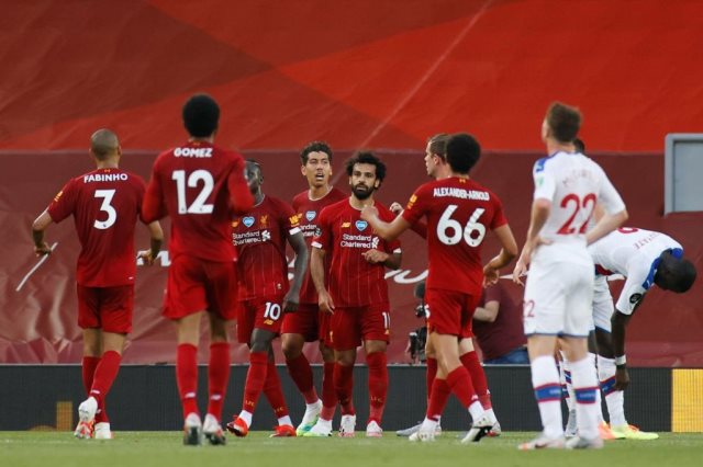 Ù„ÙŠÙØ±Ø¨ÙˆÙ„ Ø¶Ø¯ ÙƒØ±ÙŠØ³ØªØ§Ù„ Ø¨Ø§Ù„Ø§Ø³ Ù…Ø­Ù…Ø¯ ØµÙ„Ø§Ø­ ÙŠØµÙ†Ø¹ ÙˆÙŠØ³Ø¬Ù„ ÙÙŠ Ø§Ù„ÙÙˆØ² Ø¨Ø±Ø¨Ø§Ø¹ÙŠØ© ÙˆÙ†Ù‚Ø·ØªÙŠÙ† ØªØ­Ø³Ù… Ù„Ù‚Ø¨ Ø§Ù„Ø¨Ø±ÙŠÙ…ÙŠØ±Ù„ÙŠØ¬ Ø³ÙˆØ¨Ø± ÙƒÙˆØ±Ø©